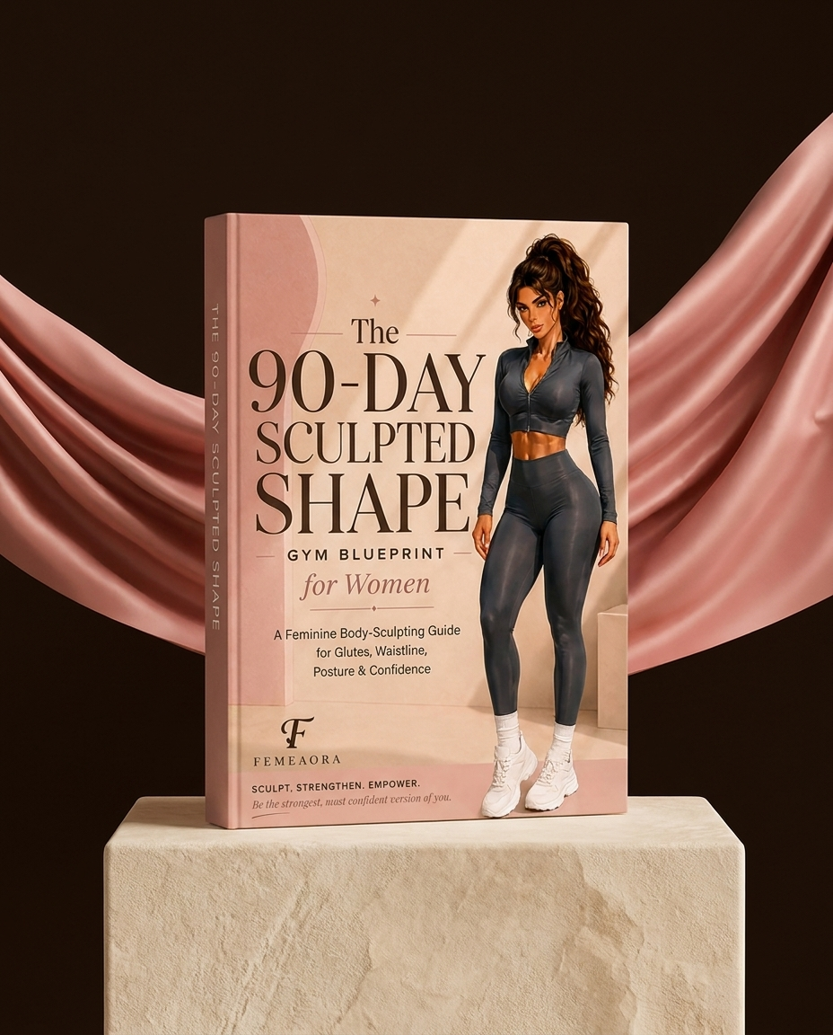 Femeaora 90-Day Sculpted Shape Gym Blueprint - premium guide cover