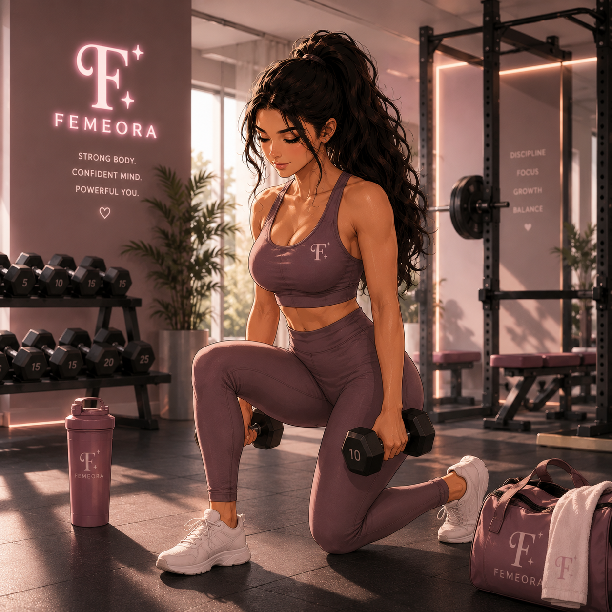 Femeora Signature Shaker Bottle 2